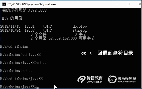返回盤(pán)符根目錄